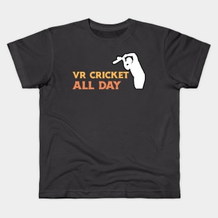 VR Cricket All Day Kids T-Shirt